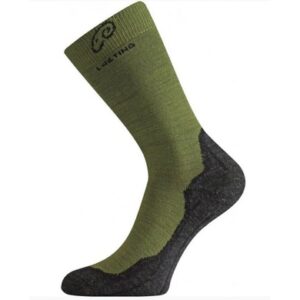 Trekingové merino ponožky Lasting WHI 699 zelená