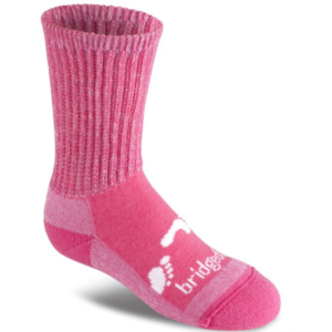 Ponožky Bridgedale Hike All Season Junior Merino Comfort Boot pink/305