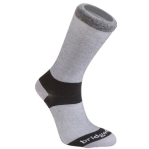 Ponožky Bridgedale Liner Base Layer Coolmax Liner Boot x2 grey/806