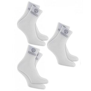 Funkční ponožky Rogelli PROMO - 3 páry, bílé 007.010
