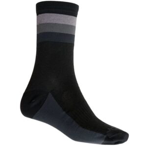Ponožky Sensor COOLMAX SUMMER STRIPE černá/šedá 20100038