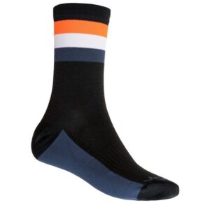 Ponožky Sensor COOLMAX SUMMER STRIPE černá/oranžová 20100039
