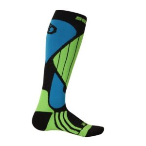 Ponožky Sensor Snow Pro černá/zelená/modrá 14200064