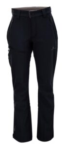 2117 BALEBO - dámské softshelové kalhoty - černé + sleva 200,- na příslušenství
