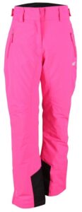 2117 STALON růžové dámské lehce zateplené lyžařské kalhoty