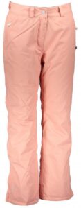 2117 TÄLLBERG - dámské lehce zateplené lyžařské kalhoty - růžové