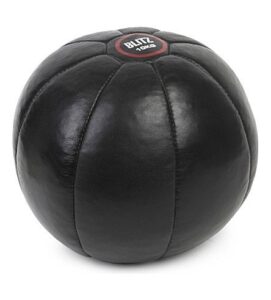 Blitz Leather Medicine Slam Ball