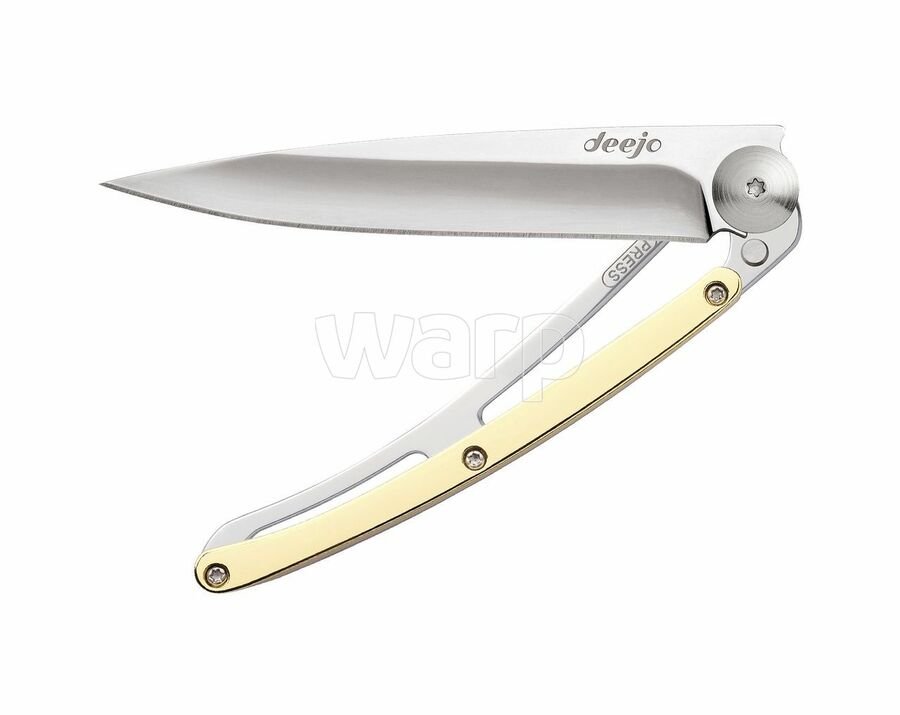 Kapesní nůž Deejo 1AM010 Gold Mirror