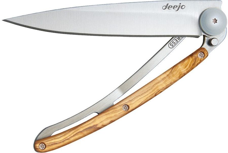 Kapesní nůž Deejo 9CB001 Wood Natural 27g