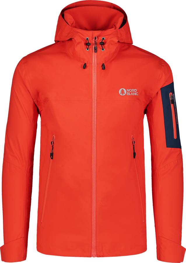 Pánská outdoorová bunda Nordblanc Explorer oranžová