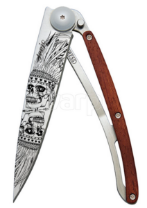Kapesní nůž Deejo 1CB041 Tattoo indian