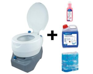 Campingaz Chemická toaleta Portable 20 L Combo + desinfekce a toaletní