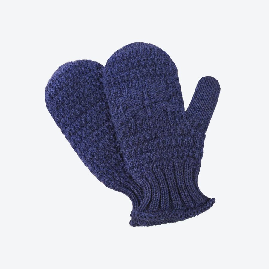 Dětské pletené Merino rukavice Kama